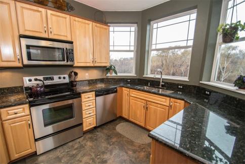 Updated Kitchen with Granite Counters